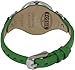 Fossil Georgia Silver Dial Green Leather Ladies Watch ES3298