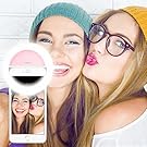 Selfie Ring Light, Selfie Light Ring Brightness Rechargeable Selfie Lighting Ring For iPhone Samsung Galaxy