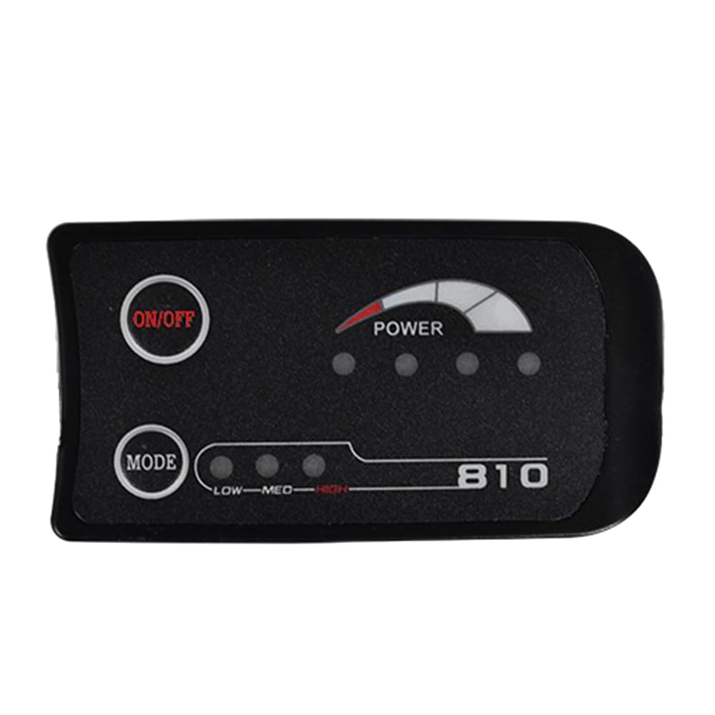 ZDSFSD 6P S810 E-Bike Meter LED Display 48V for Electric Bike Electric Bicycle Meter