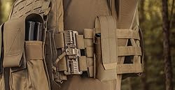 KRYDEX Flashlight Holster, Molle OC/Mace Spray