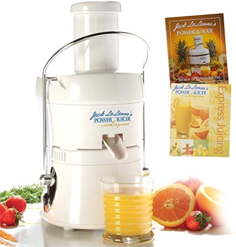 Amazon Com Jack Lalanne Jlpjb Power Juicer Juicing Machine Electric Juicers Kitchen Dining