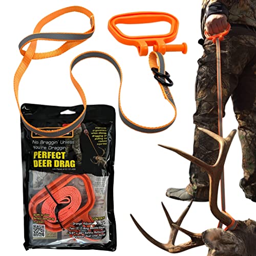 MULTUS Perfect Deer Drag Hunting Dragging Pull Rope Safety Reflective Hunting Accessory