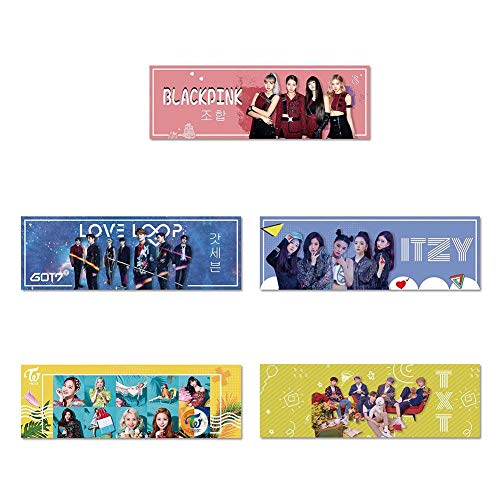Youyouchard 2pcs Kpop Bts Exo Blackpink Got7 Twice Straykids Nct Txt Seventeen Ikon Redvelvet Support Banner Concert Airport Fabric Banner Album Hand Holder Slogan Poster Got7 1 Pricepulse