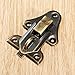 dophee Retro Decorative Lock, Latch Hasps, Pulls Handles, Hinges and Box Corner Protectors Hardware Kit for Jewelry Box Treasure Chest Wooden Box Handcrafts DIY Projects