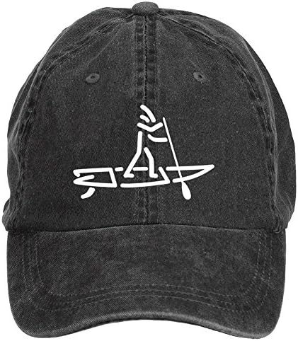 Supt Men Stand Up Paddle board Adjustable Classic Cap Hat Black