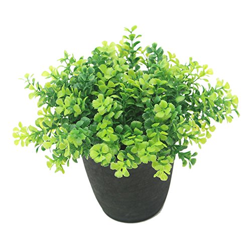 VIMI Small Artificial Foliage Plants Potted , Decor Bonsai for Home