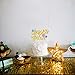 How We Wonder What You are Cake Topper for Kids Birthday Party Baby Shower Gender Reveal Gold Glitter Decorations