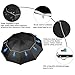 Fit-in Bag Golf Umbrella Compact & Lightweight, 60 Inch Rain/Wind Resistant Double Canopy Vented Golf-sized Large Travel Umbrella with Small Folding Length 11.8inch