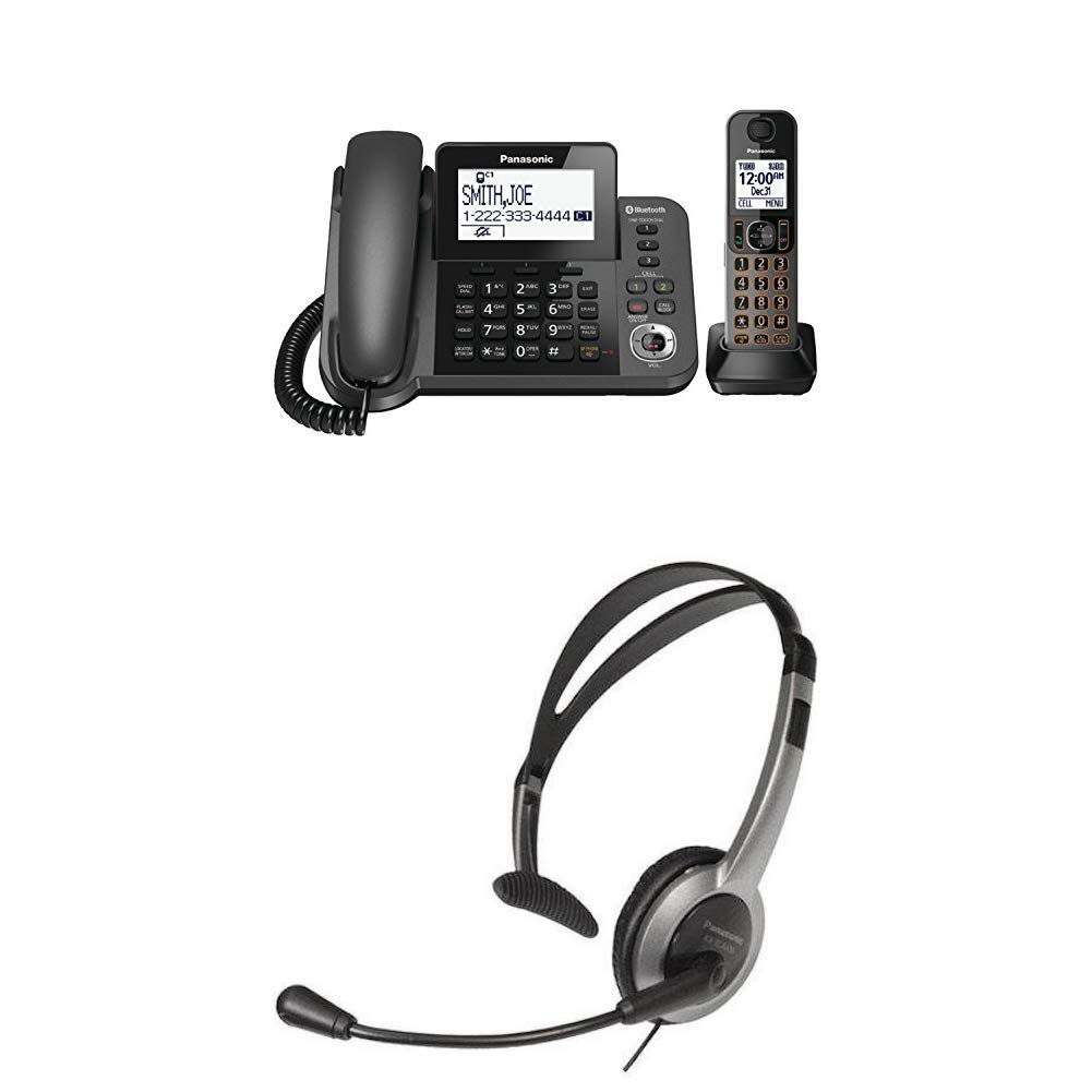 Amazon Com Panasonic Kx Tgf380m Corded Cordless Dect Phone 1