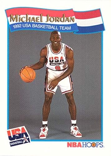 Usa Basketball Team Michael Jordan 1992 Olympic Card 1992 Dream