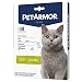 PETARMOR for Cats, Flea & Tick Treatment for Cats (Over 1.5 Pounds), Includes 3 Month Supply of Topical Flea Treatments