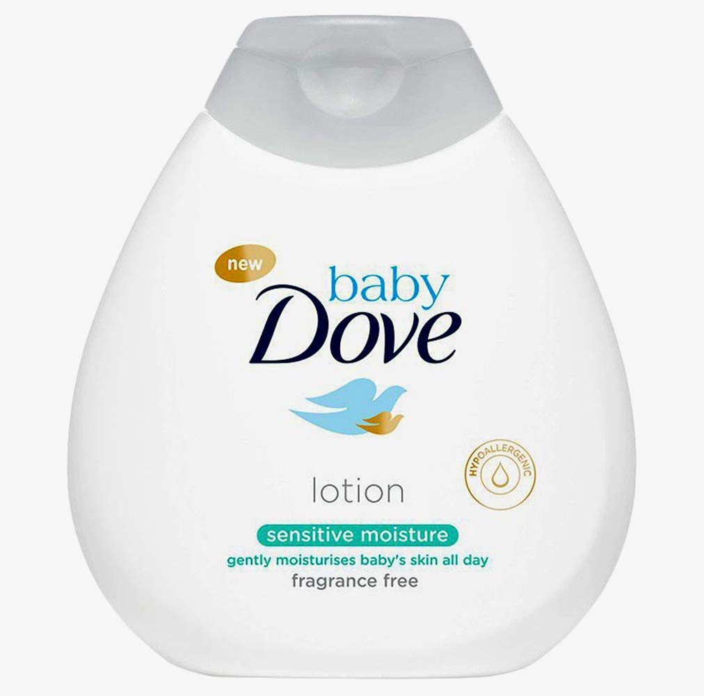 Baby Dove Sensitive Moisture Fragrance Free Lotion 200ml (Pack of 2)