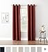 No. 918 Montego Casual Textured Grommet Curtain Panel, 48