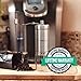 Wheroamoz Manual Coffee Grinder,Conical Burr Mill With Adjustable Setting, Portable Hand Crank Coffee Grinder For Travel, Brushed Stainless Steel, Best For Espresso, French Press, Cold & Turkish Brew