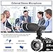 Video Camera Camcorder with Microphone WiFi IR Night Vision Vlogging Camera Ultra HD 2.7K 30FPS 24MP 16X Digital Zoom 3