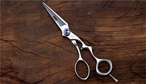 Fenice 5.5" Professional Hairdressing Cutting scissors Hair Cutting shears For Salon Japan 440C Personalized Models Designed Blue Screw