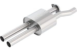 BORLA 60650 Performance Exhaust Resonator '17-'20 Ford F-150 Raptor/ '19-'20 Limited 3.5L V6 Auto. Trans. 2&4WD Crew Cab With Short Bed (5' 5") 134.2" WB/Ext. With Cab Short Bed (5' 5") 146" WB.