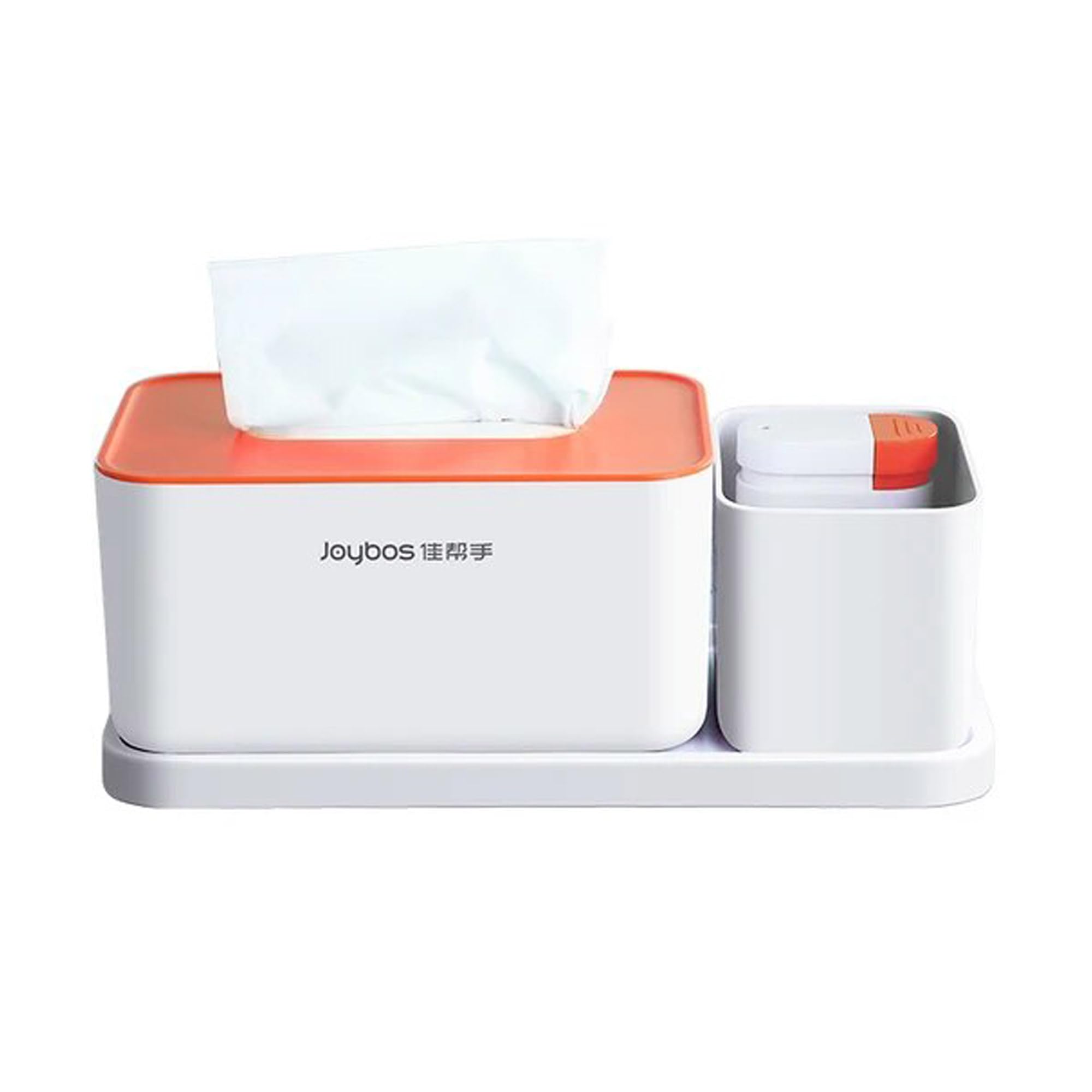 Orange Table Tissue Holder Storage Box JOYBOS