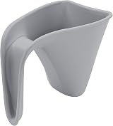 Shnuggle Bath Rinse Cup Grey - Baby Bath Hair Wash Jug No Tears Rim view 2