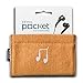 UT Wire Pocket Earbud Earphone Case Pouch Bag Organizer, Orange