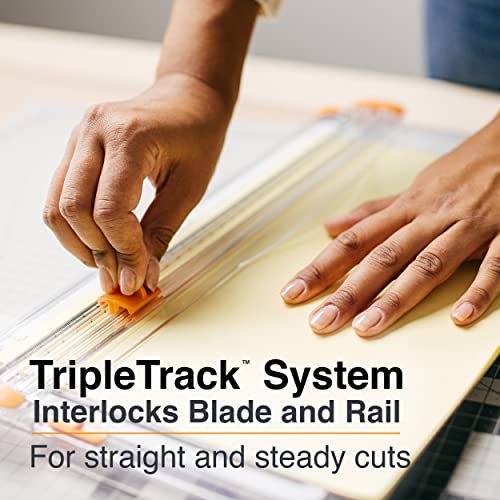 Fiskars SureCut™ Deluxe Craft Paper Trimmer 12” Cut Length Craft