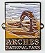 Arches National Park - Hiking Stick Medallion
