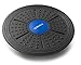 bintiva Adjustable Balance Board, for Fitness, Balance, and Stability Training, Blue Center/Adaptor, Large