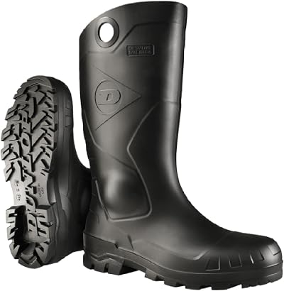 Dunlop ONGUARD 88050 Flex-O-Thane PVC OverBoots Yellow 17" Size 10