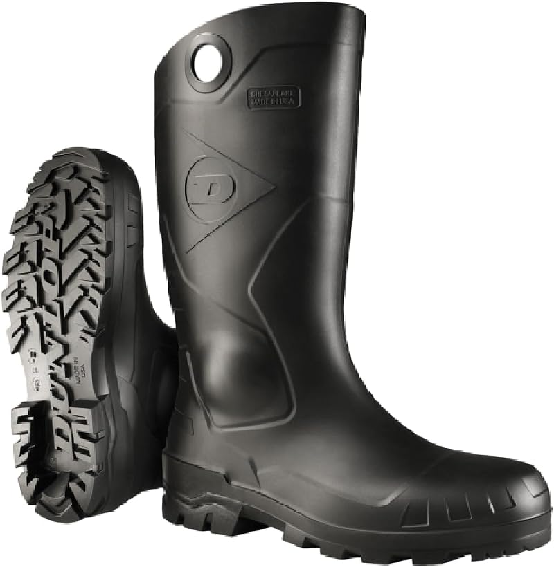 Dunlop ONGUARD 88050 Flex-O-Thane PVC OverBoots Yellow 17" Size 10