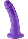 PipedreamProducts Dillio 6 Inches Purple Dong, Slim