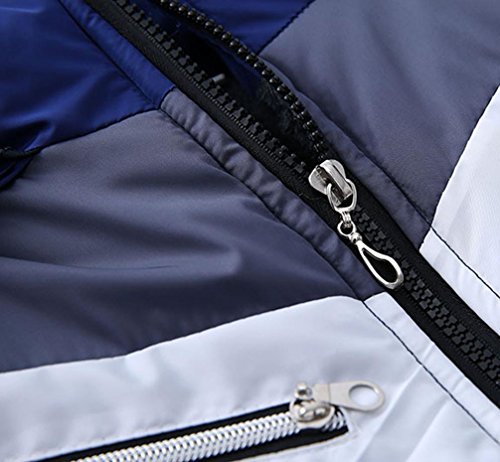 Sunbona Toddler Baby Boys Autumn Winter Down Jacket Coat Warm Padded Thick Outerwear Clothes (3T(18~24months), Navy)