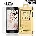 BTGGG iPhone 6 Screen Protector, 2 Pack Tempered Glass Screen Protector for iPhone 7 6s 6 4.7-inch [0.3mm/2.5D Edge] [Anti-Fingerprint] [Bubble Free]