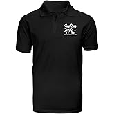 Ningest Custom Polo Shirts for Men & Women, Personalized Collared Shirts, Design Your Own Shirts