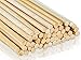 Bamboo Shop Extra Long Dowel Craft Sticks Food Grade Rods 15.5 inch x Approx 3/16 inch Diam give or take 3/64 inch 48 Pcs Natural Unfinished Wood for Crafts