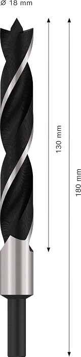 Bosch Professional Brad Point Drill Bit 18 mm for Wood view 3