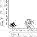 Gem Stone King 925 Sterling Silver Black Onyx Ring For Women (1.54 Cttw, Oval 6X4MM, Gemstone December Birthstone, Available In Size 5, 6, 7, 8, 9)