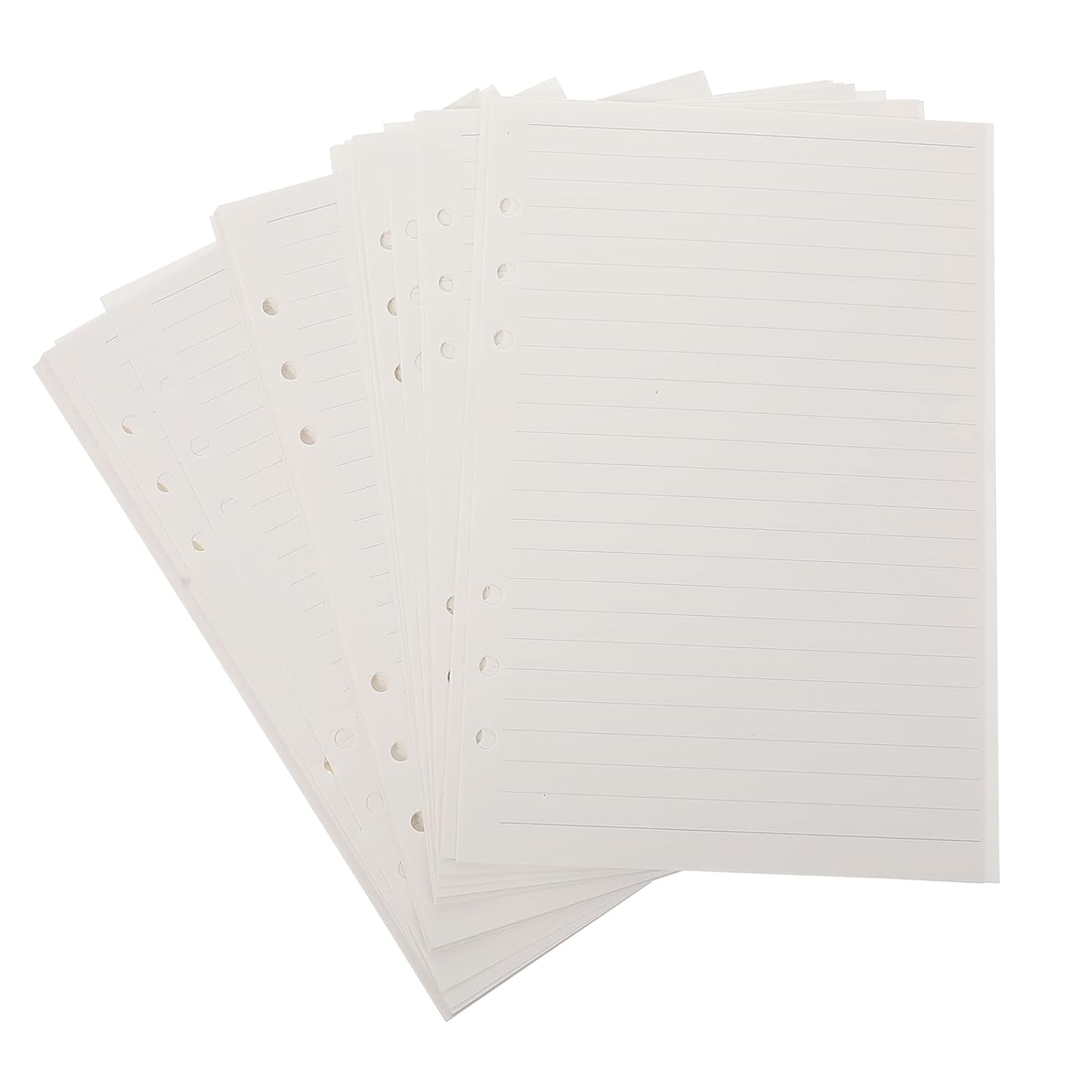 Buy Toyvian 5pcs A5 Refill Lined Paper Loose Leaf Paper Replacement