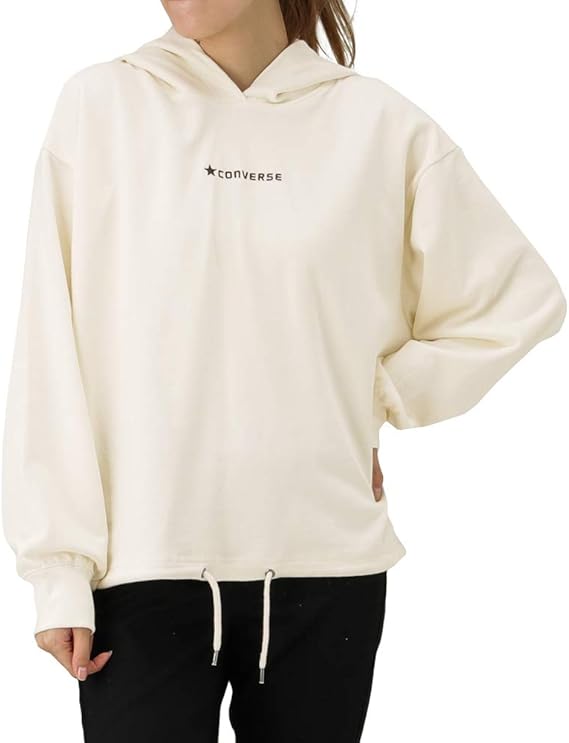 Amazon Co Jp Converse コンバース パーカー 長袖 トレーナー スウェット レディース 裏毛ドロストパーカー プルオーバー ブランドロゴ 94 0811 アイボリー M 服 ファッション小物 Amazon Co Jp Converse コンバース パーカー 長袖 トレーナー スウェット レディース 裏毛ドロストパーカー プルオーバー ブランドロゴ 94 0811 アイボリー M 服 ファッション小物