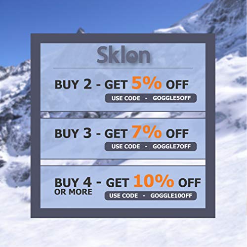 image for Sklon Ski and Snowboard Goggle Case - Holder for Glasses Made to Prote
