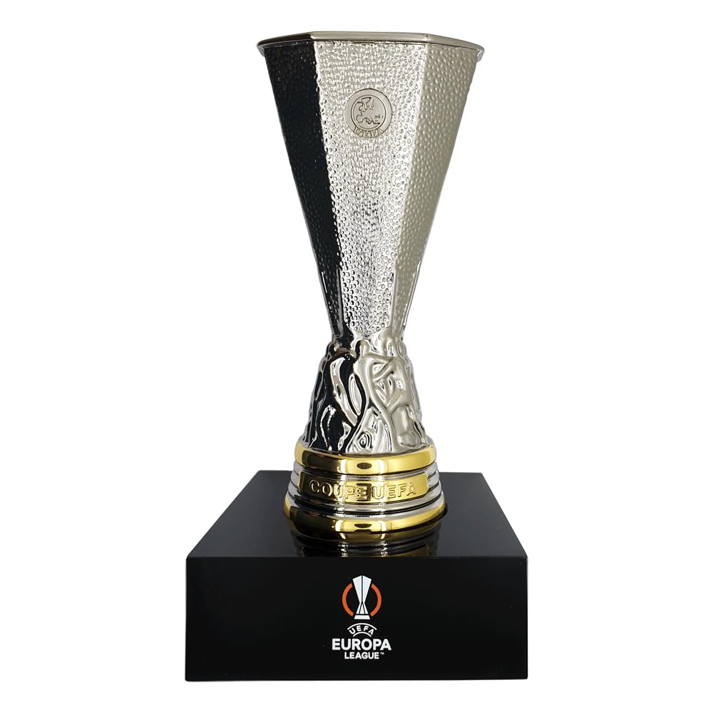 UEFA EUROPA LEAGUE Replica Trophy on Acrylic Base (150 mm), Silver, 15 cm
