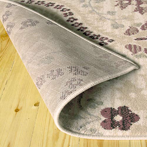 Superior Designer Augusta Collection Area Rug, 8mm Pile Height with