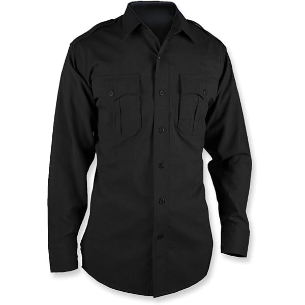 Amazon.com: First Class 100% Polyester Long Sleeve Men's