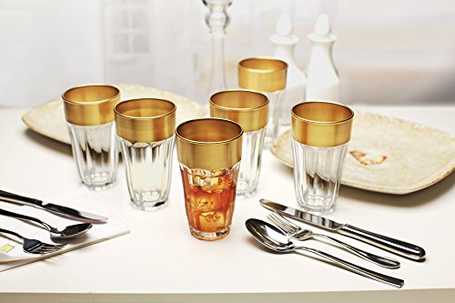 1 Circleware+Deore+Rimmed+Drinking+Glasses