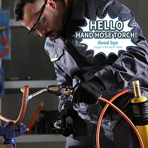 TAUSOM Propane Torch, Trigger Start Mapp Gas Torch Map Gas Torch Kit