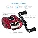 Piscifun Kylin Baitcasting Fishing Reel Left Handed Magnetic Brake System Saltwater Baitcaster Reels with Aluminum Frame Good for Casting Rod and Braided Mono Fishing Line