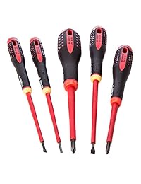 Bahco BE-9881S Ergo 1000 Volt - Destornillador (5 unidades)