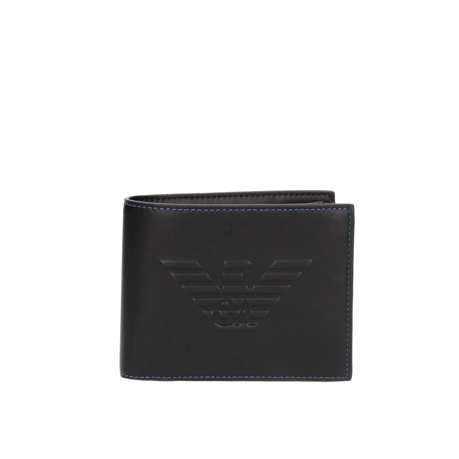 MAN BIG EAGLE BI-FOLD W/COIN PURSE Y4R165YG90J-81072 BLACK