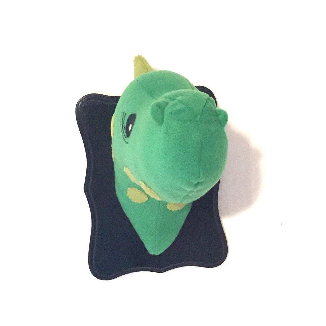 stuffed dinosaur head