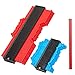 2 Pieces Contour Gauge 5 Inch 10 Inch Marking Gauge Set | Contour Duplication Gauge | Contour Gauge Duplicator | Angle Gauge For Instant Templates | Precisely Copy Irregular Shapes For Perfect Fitment