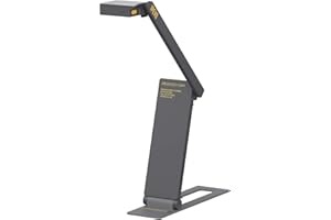 IPEVO DO-CAM Portable & Compact Ultra HD 8MP USB Camera for Professional Visual Presentations and Communication — Real-time Image Capture, Webcam for Conference Call, Distance Learning, Remote Work